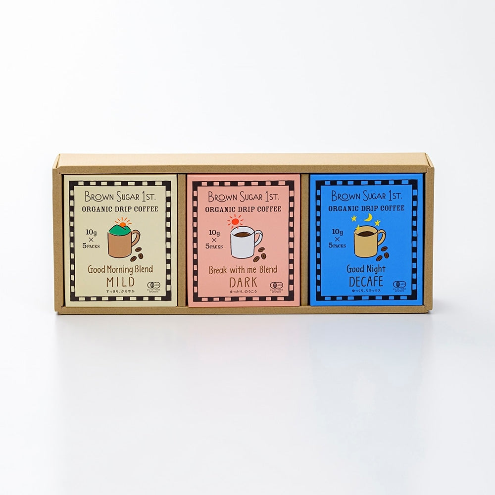 ギフトカード】オーガニックドリップコーヒー3箱 ギフトカード