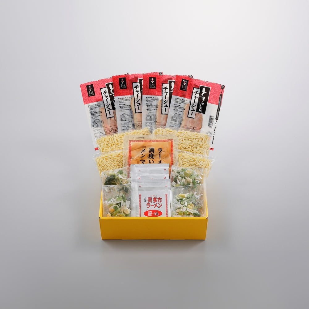 喜多方ラーメン こだわり具材セット 4食 eギフト
