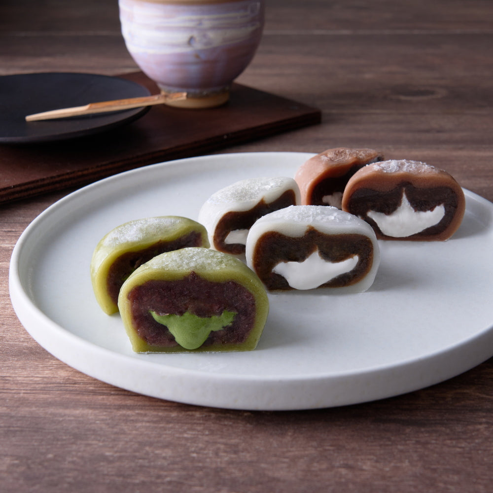 ギフトカード】大福の「ひむか屋」 とろ～りクリーム大福 3種食べ比べ
