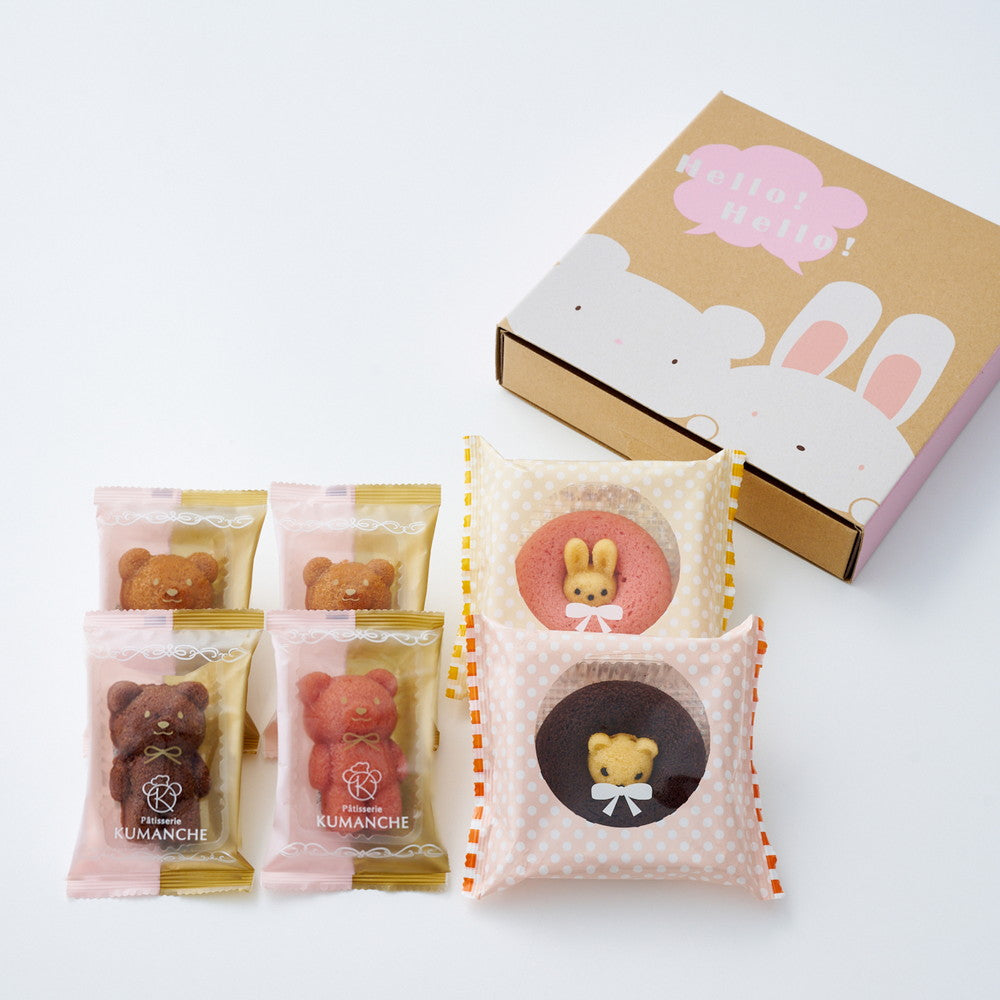 パティスリークマンシ&アニマルドーナツ 5種食べ比べ(6個) eギフト