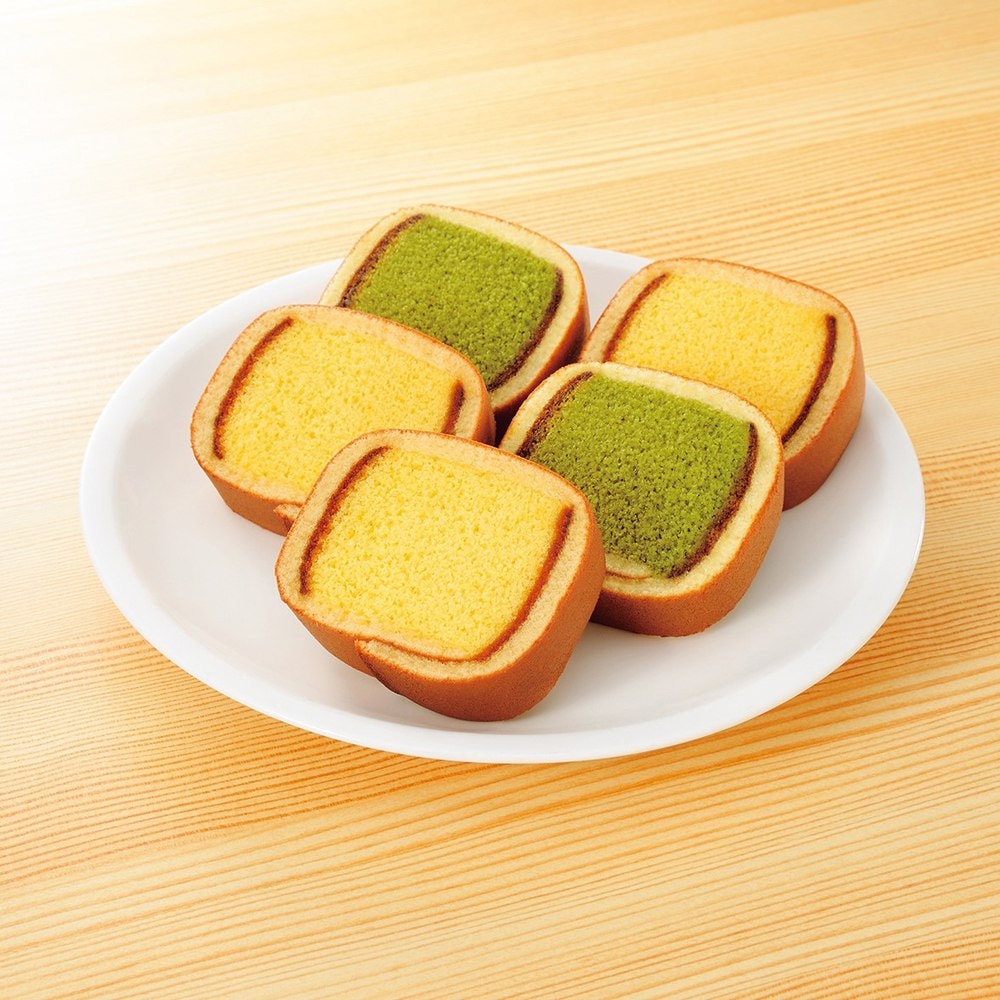 ギフトカード】「文明堂」カステラ巻20個入(ハニー・抹茶 各10個