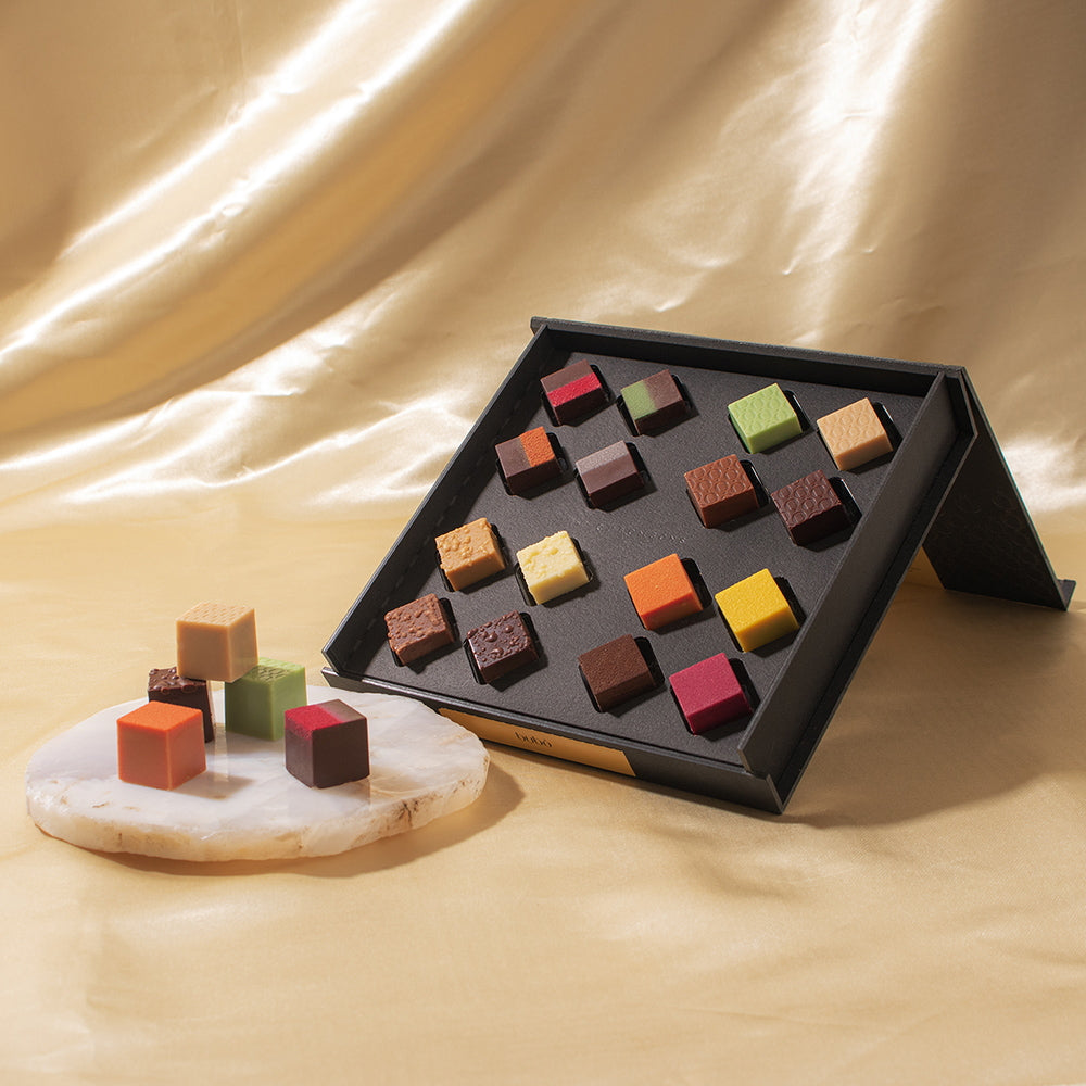 ギフトカード】ブボ・バルセロナ キューブボンボン アソート（16種