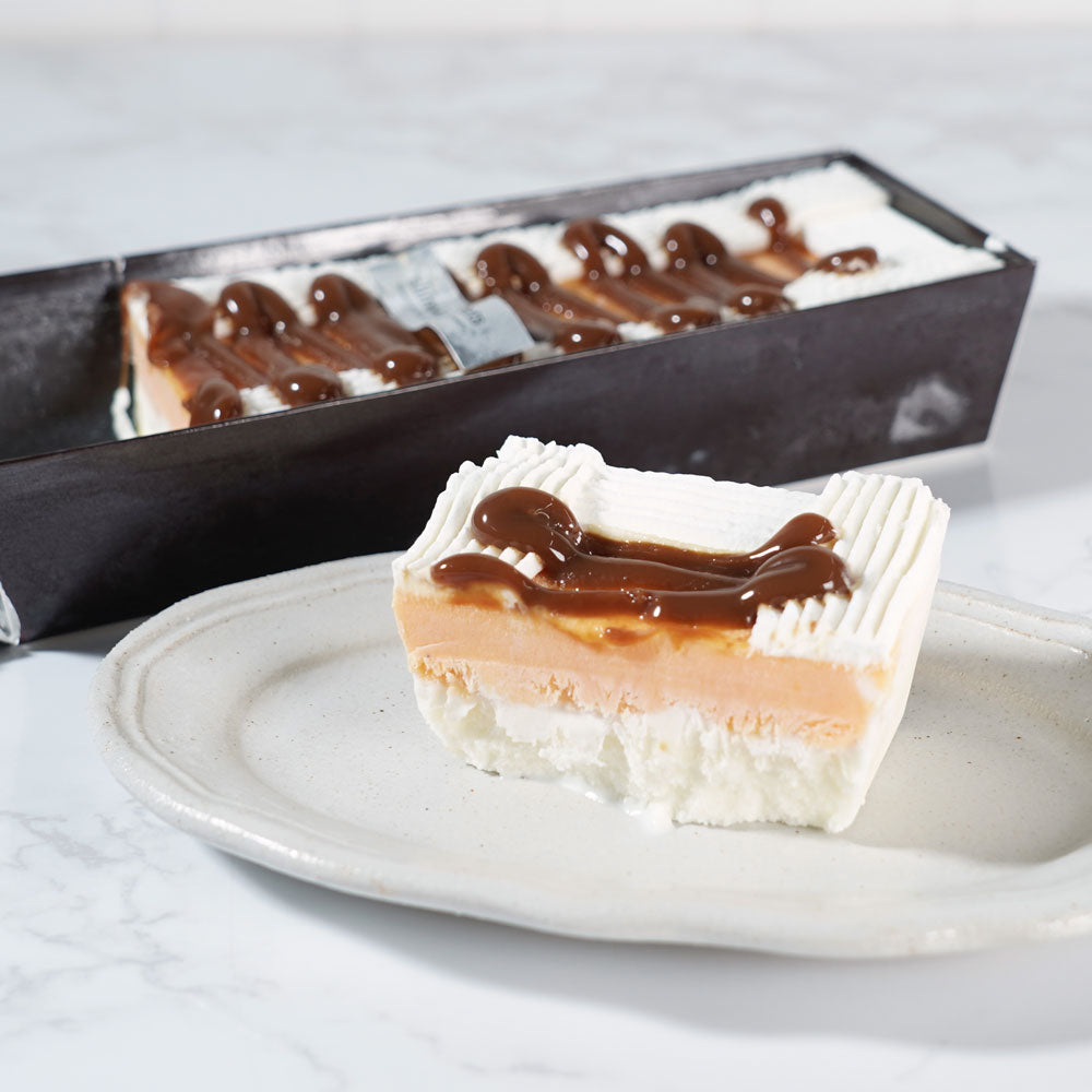 白金スイーツ プレミアム手作りアイスクリームケーキ(白金プリン) eギフト