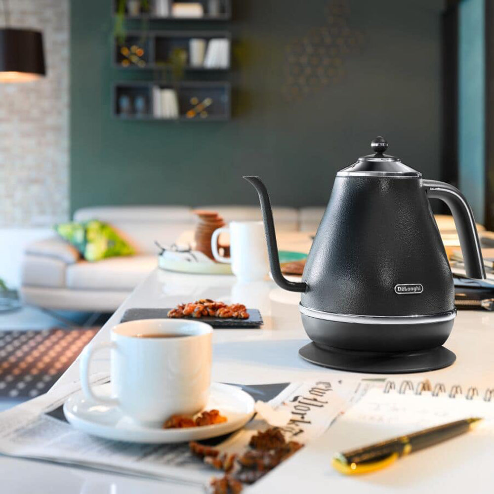 デロンギ アイコナ 電気カフェケトル プレステージグレー ギフトカード