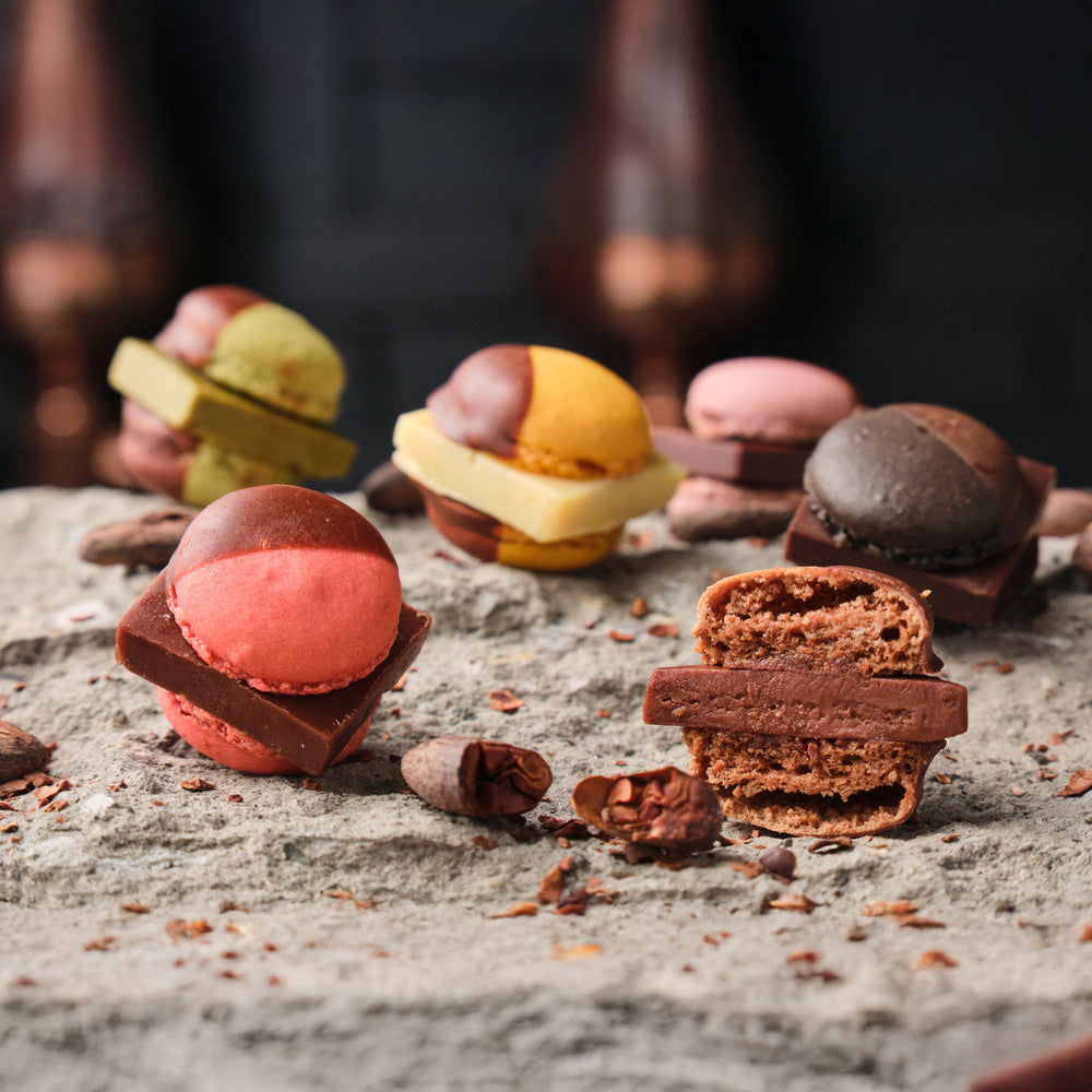 MAMEIL NAMA CHOCOLATE MACARON（生チョコレートマカロン）6種