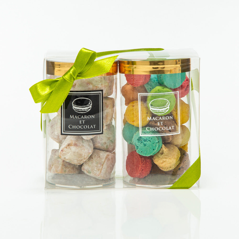 ギフトカード】東京 「マカロン・エ・ショコラ」 2種セット（キューブ