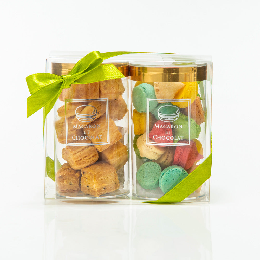 東京 「マカロン・エ・ショコラ」 2種セット（エダムチーズ&マカロン