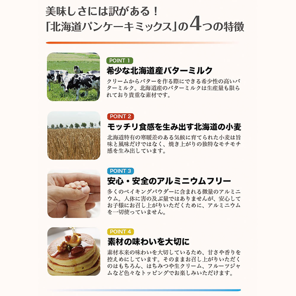 「NORTH FARM STOCK」北海道コンフィチュール3種&北海道パンケーキミックス詰め合わせ eギフト