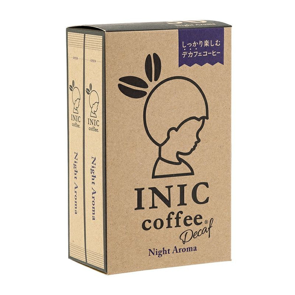 INIC coffee ドリップドコーヒーパウダー ナイトアロマ(デカフェ)30P eギフト