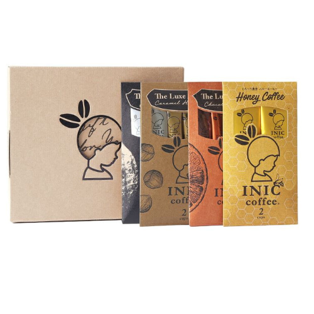 INIC coffee ドリップドコーヒーパウダー ラテ好きのためのコーヒーセット eギフト