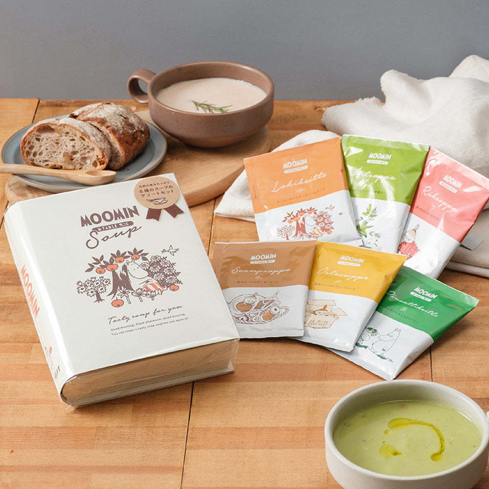 MOOMIN & TABLE ムーミン & テーブル 6種類のスープ – AOYAMA