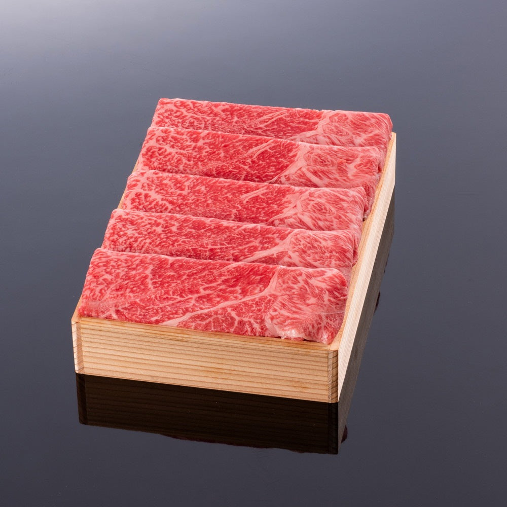 まるよし 松阪牛しゃぶしゃぶ用(肩・モモ)贈答用木箱入り eギフト