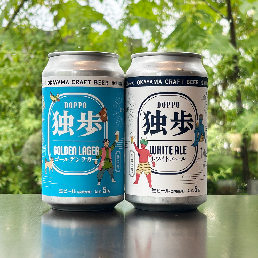 eギフト】岡山クラフトビール 独歩 2種飲み比べ2缶セット – AOYAMA