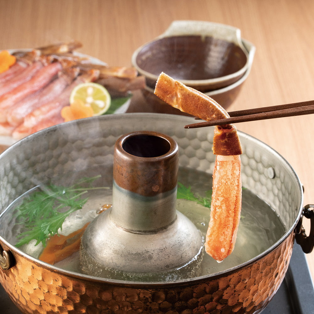 生ずわいがにしゃぶしゃぶ(生ずわいがにﾎﾟｰｼｮﾝ500g)　eギフト