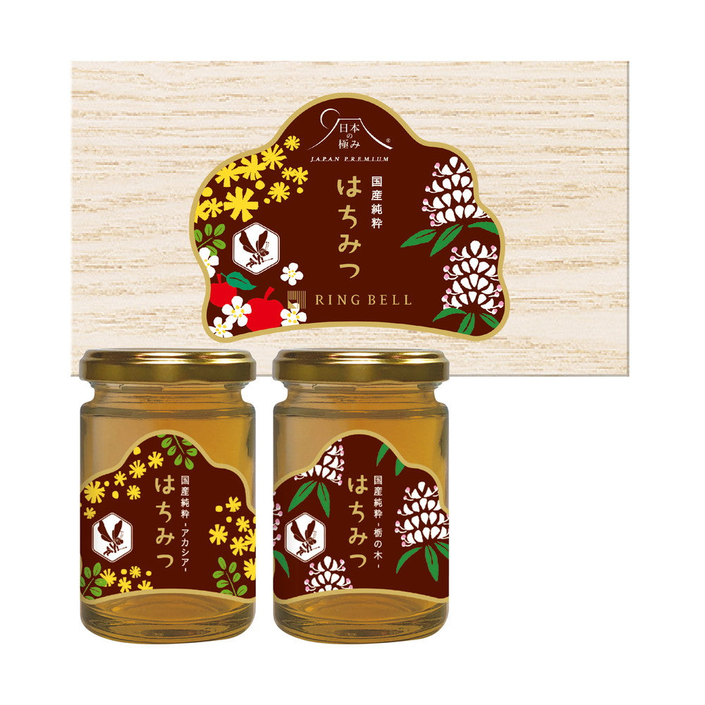 国産はちみつ(あかしや蜜･栃の木蜜)　eギフト