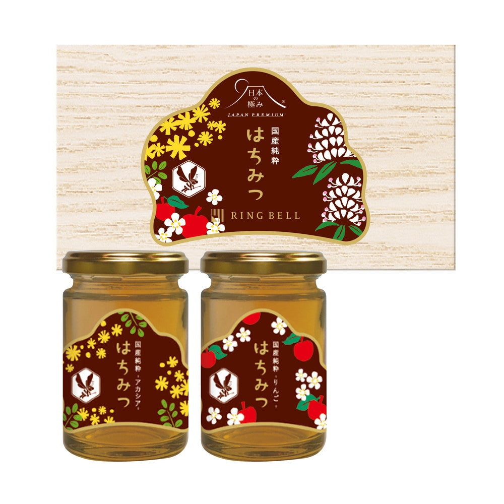 国産はちみつ(あかしや蜜･りんご蜜)　eギフト