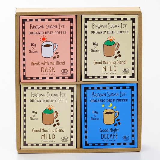 オーガニックドリップコーヒー４箱　eギフト