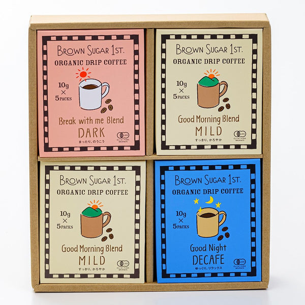 オーガニックドリップコーヒー４箱　eギフト