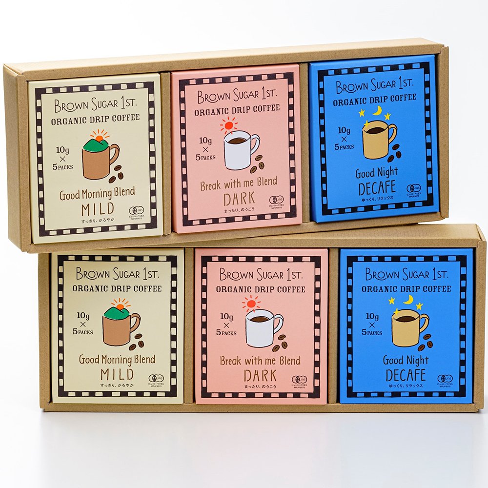 オーガニックドリップコーヒー６箱　eギフト