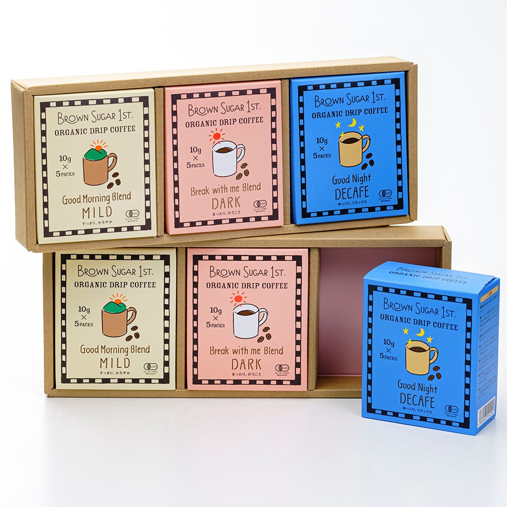 オーガニックドリップコーヒー６箱　eギフト