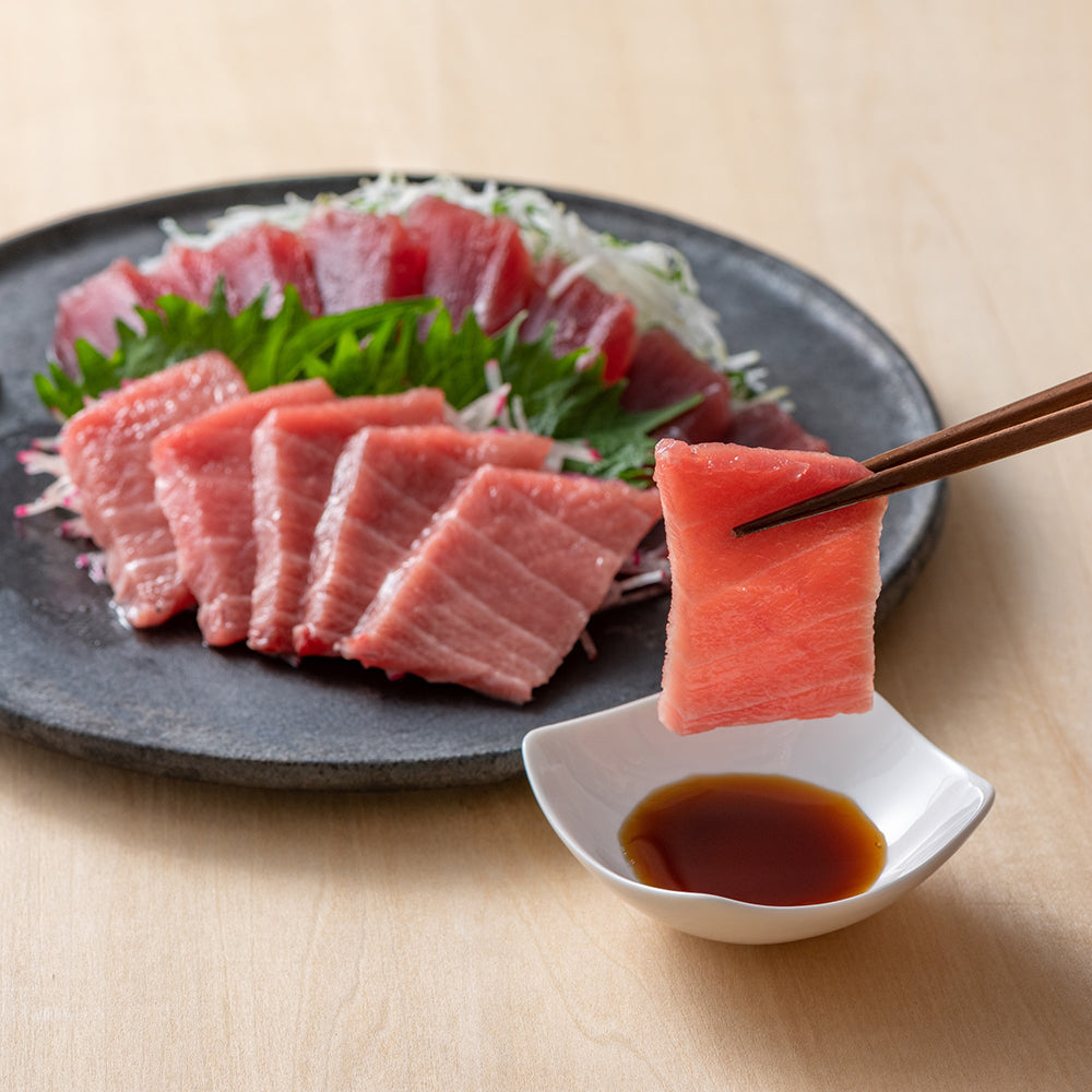 赤刺身品 メバチマグロ（赤身）刺身用冷凍短冊500g相当入り | tunacoop's STORE
