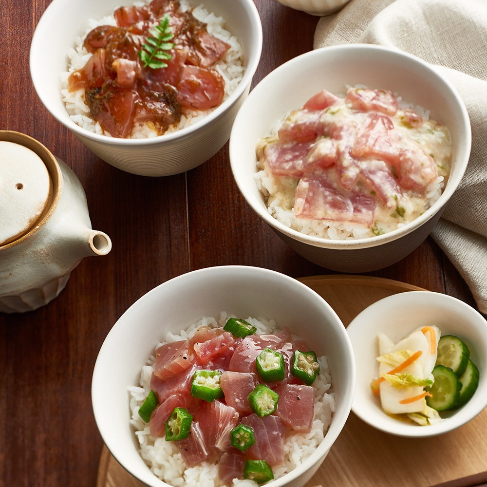 まご丼 本格まぐろ丼 10食セット』 (鉄火丼×5袋、ネギトロ×5袋) ※冷凍