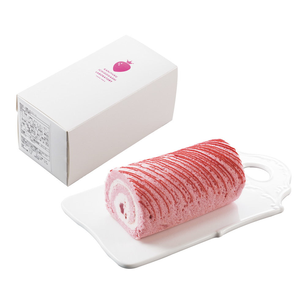 完熟いちご菓子研究所 完熟いちごロール 約16cm (1本)　eギフト