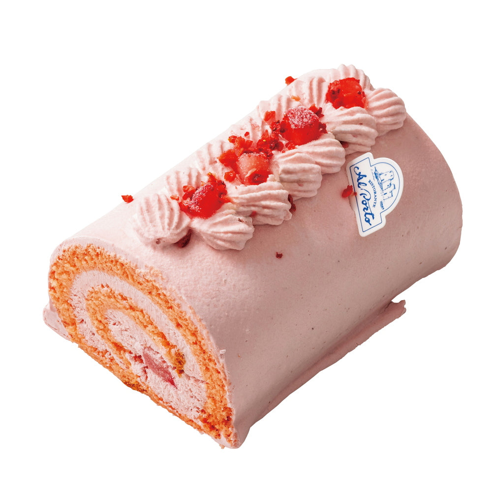 西麻布アルポルト　片岡護監修　いちごとマスカルポーネのクリームのロールケーキ