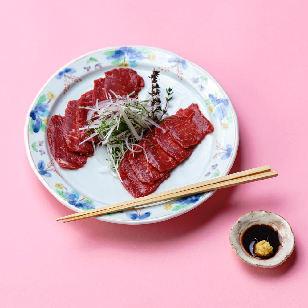 熊本・阿蘇山麓　ふじ馬刺し赤身食べくらべセット　eギフト