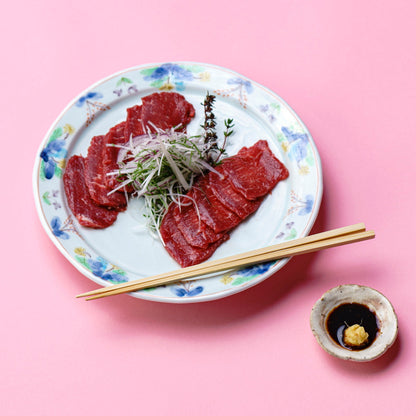 熊本・阿蘇山麓　ふじ馬刺し赤身食べくらべセット　eギフト