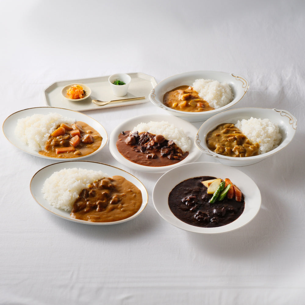 明治36年創業 「日比谷松本楼」 ハイカラカレー＆ビーフシチュー6種食べ比べ　eギフト
