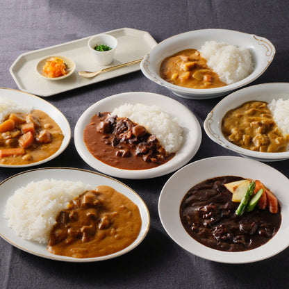 明治36年創業 「日比谷松本楼」 ハイカラカレー＆ビーフシチュー6種食べ比べ　eギフト