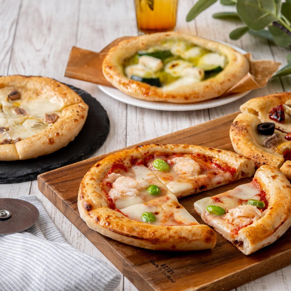 山形・庄内イタリアン 「アル・ケッチァーノ」 奥田シェフ監修　ピザセット 4種食べ比べ　eギフト