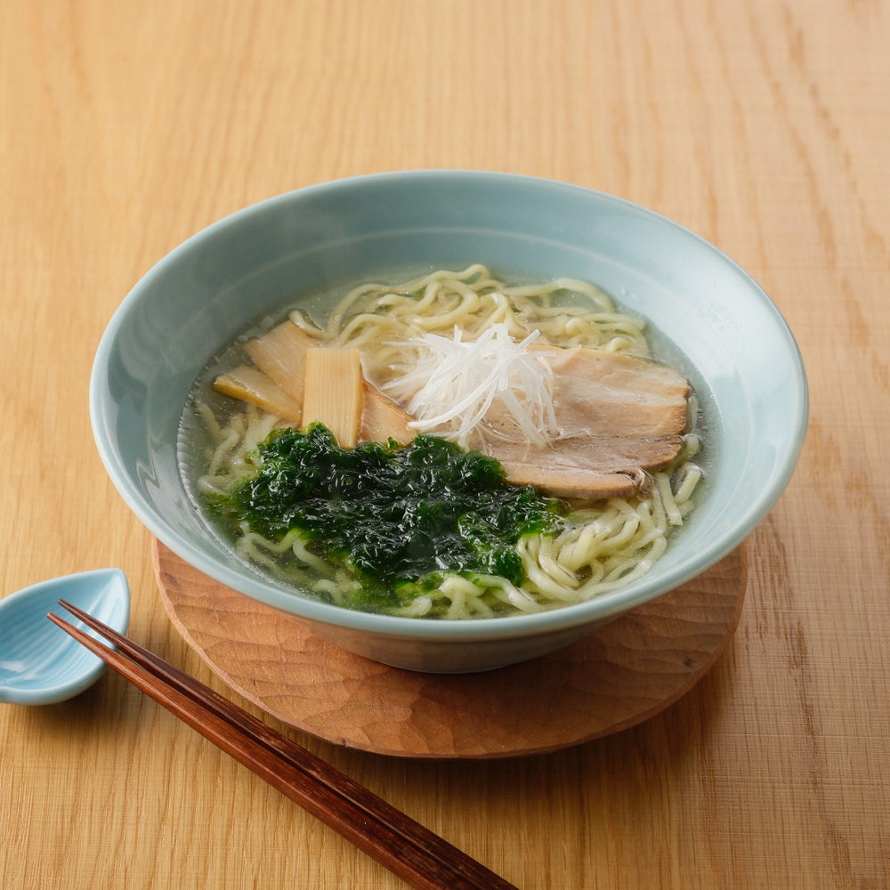福島県松川浦産あおさ使用　あおさ塩ラーメン　6食　eギフト