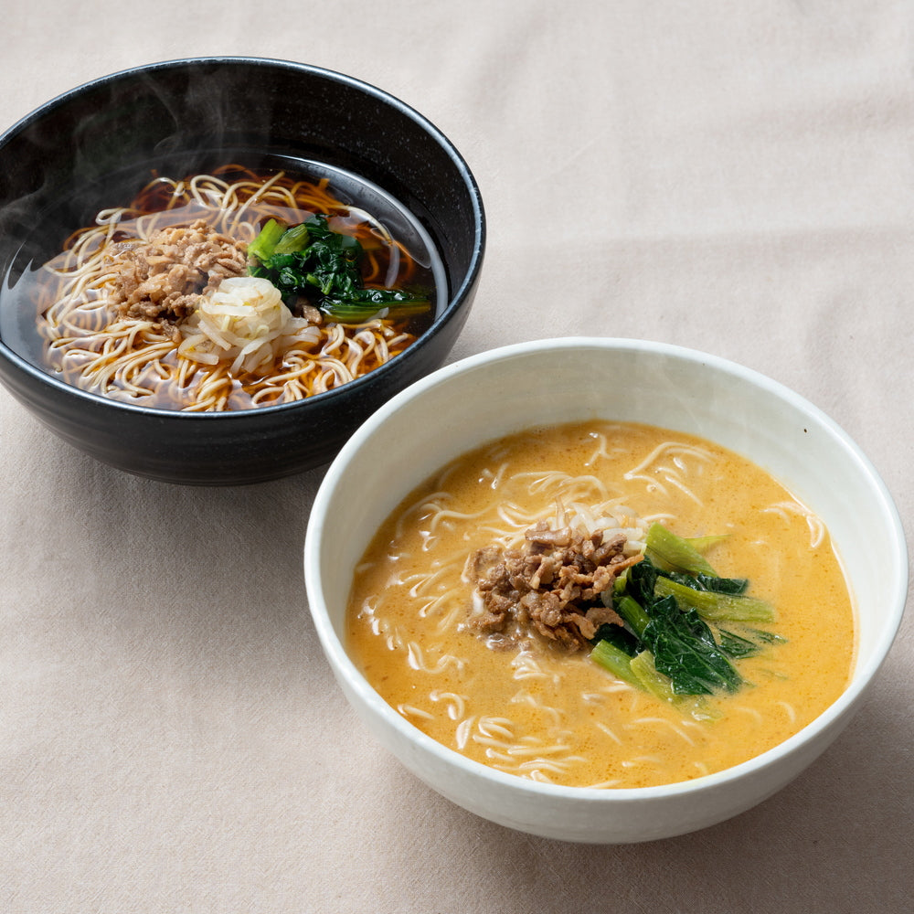 創業30余年　京都 「楽仙樓」　京の黒酢麺と担々麺食べ比べ 3食　eギフト
