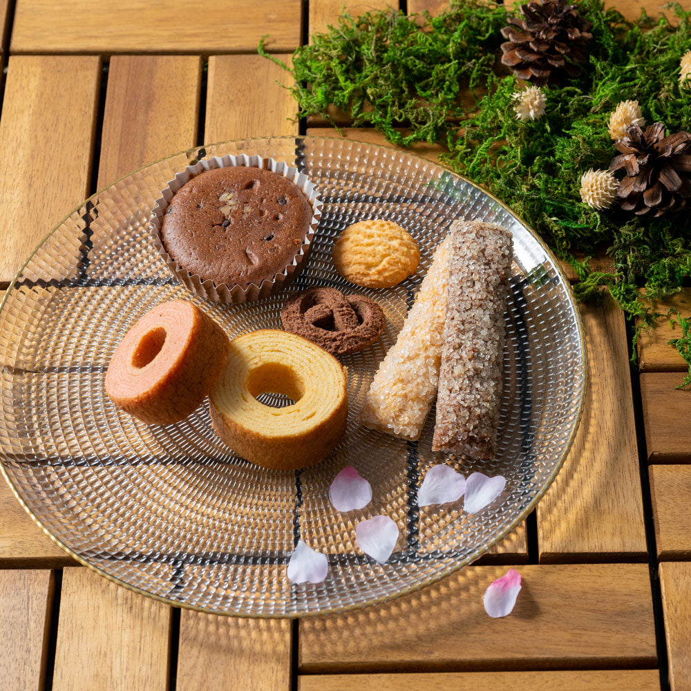 森の庭　焼き菓子 フラワーリース 7種食べ比べ（7個）　eギフト