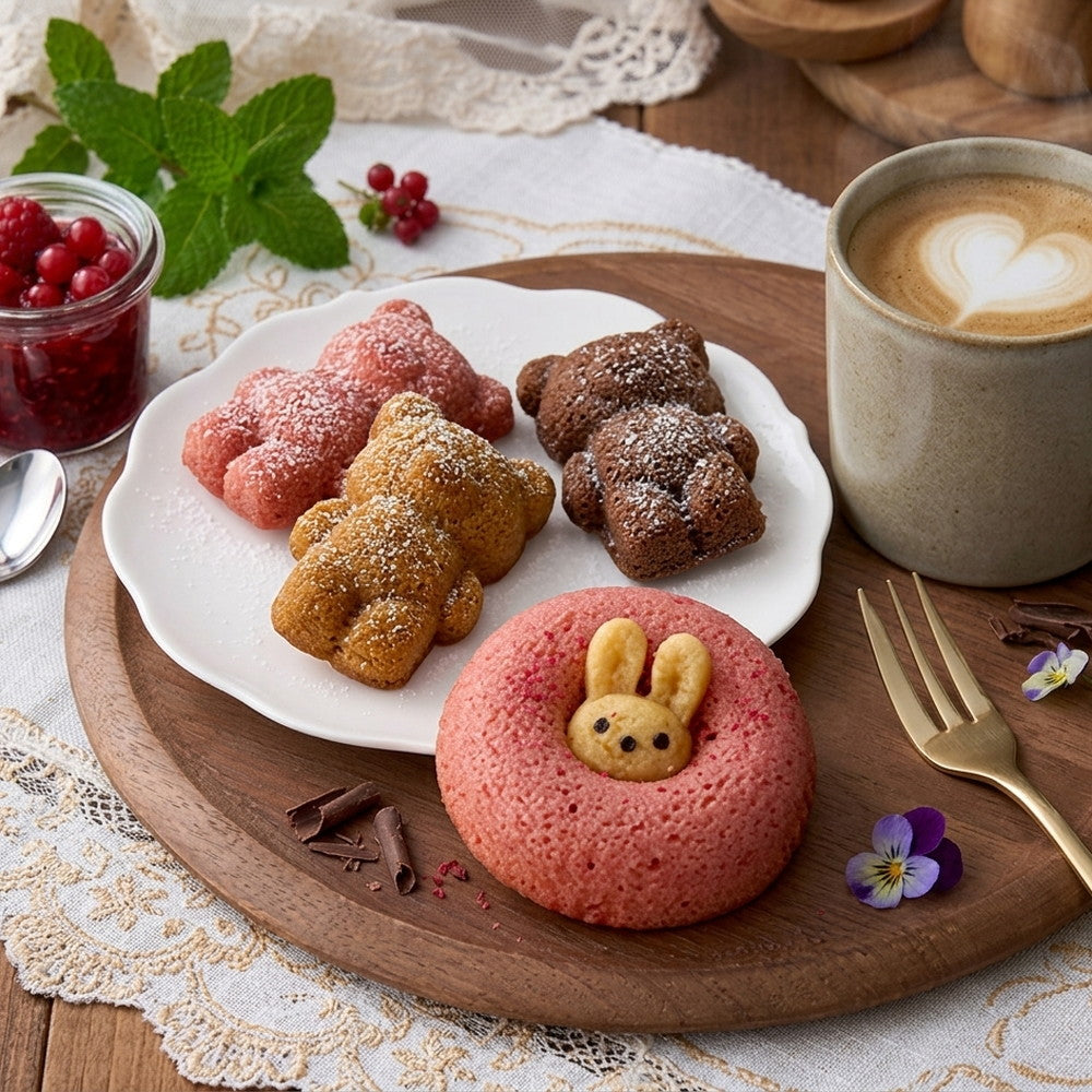 パティスリークマンシ＆アニマルドーナツ 4種食べ比べ（4個）　eギフト