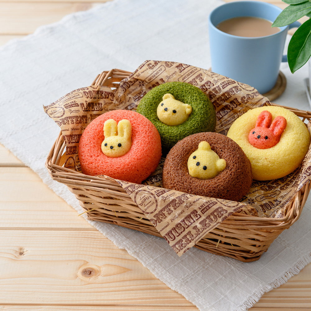 アニマルドーナツ 4種食べ比べ（4個）　eギフト