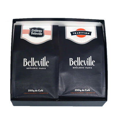 Belleville(ベルヴィル)コーヒー⾖ギフ
ト(2種）　eギフト