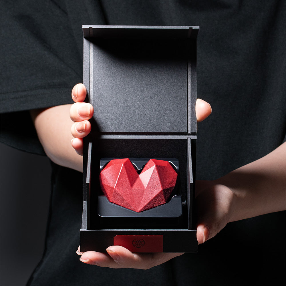 ブボ・バルセロナ　チョコスカルプチャー　ジュエル　ハート