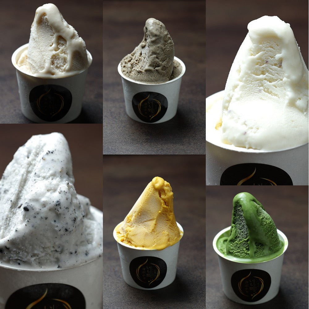 高級和栗モンブラン専門店「いも栗カボチャ」　花柳 百万石ジェラート（6個）　eギフト