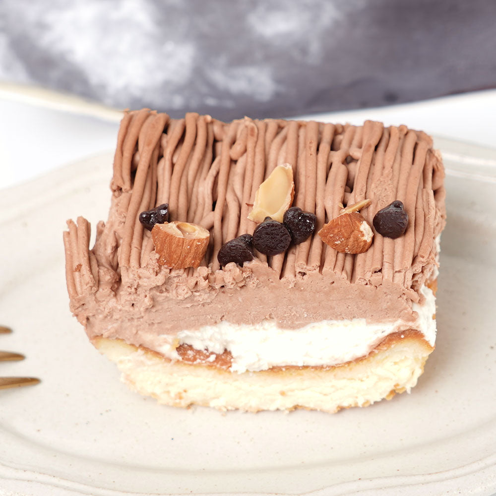 白金スイーツ ショコラのチーズケーキモンブラン　eギフト