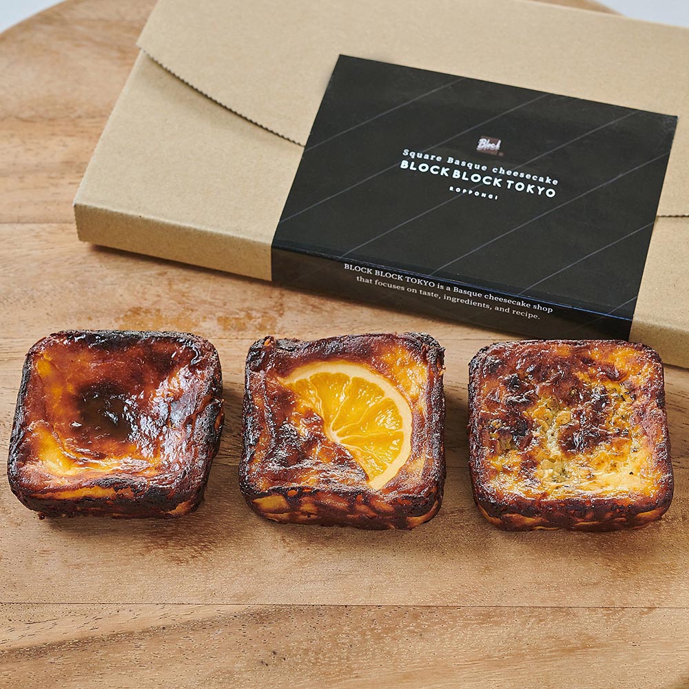 BLOCK BLOCK TOKYO」チーズケーキBB MIX(8個入り) ギフトカード