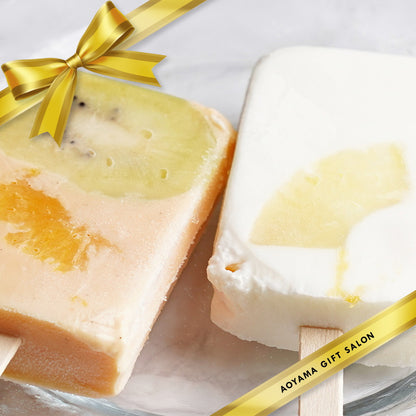 「shirokane sweets TOKYO」人気のアイスキャンディ2本 ギフトカード