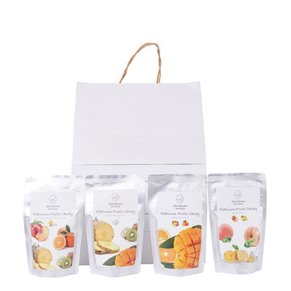 「shirokane sweets TOKYO」フルーツアイスキャンディ涼菓特選ギフト(4本GiftBOX) ギフトカード