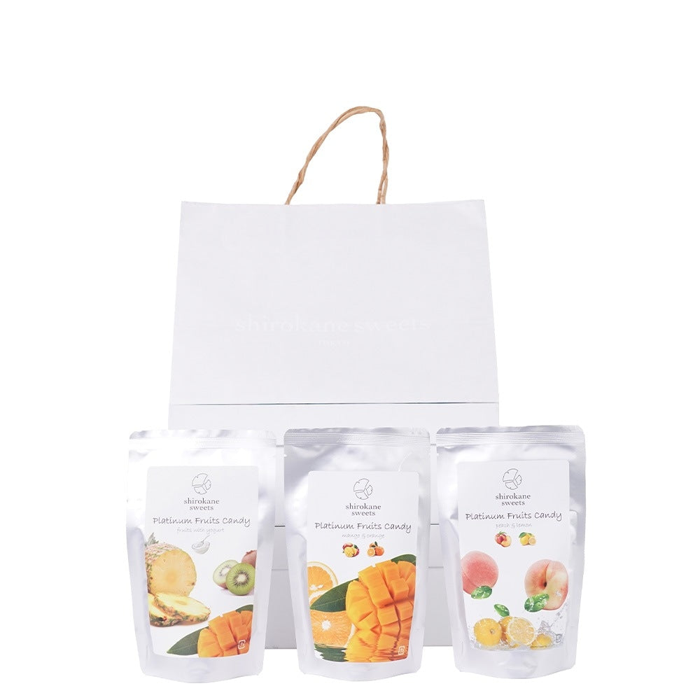 「shirokane sweets TOKYO」シーズナルフルーツキャンディ涼菓特選ギフト(9本GiftBOX)　eギフト