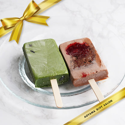 「shirokane sweets TOKYO」スイーツアイスキャンディ2本 ギフトカード