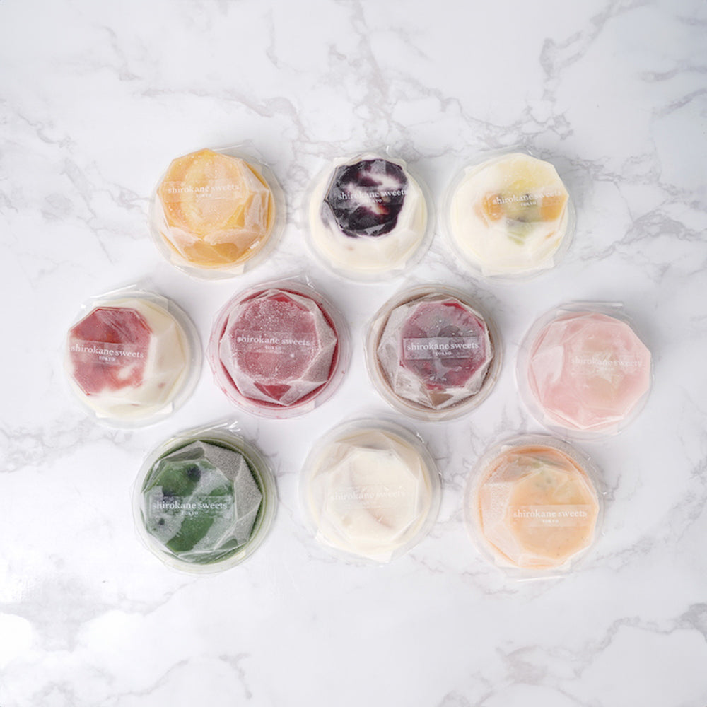 shirokane sweets TOKYOプレミアム手作りアイスクリーム　ラムレーズン　３個入り　eギフト