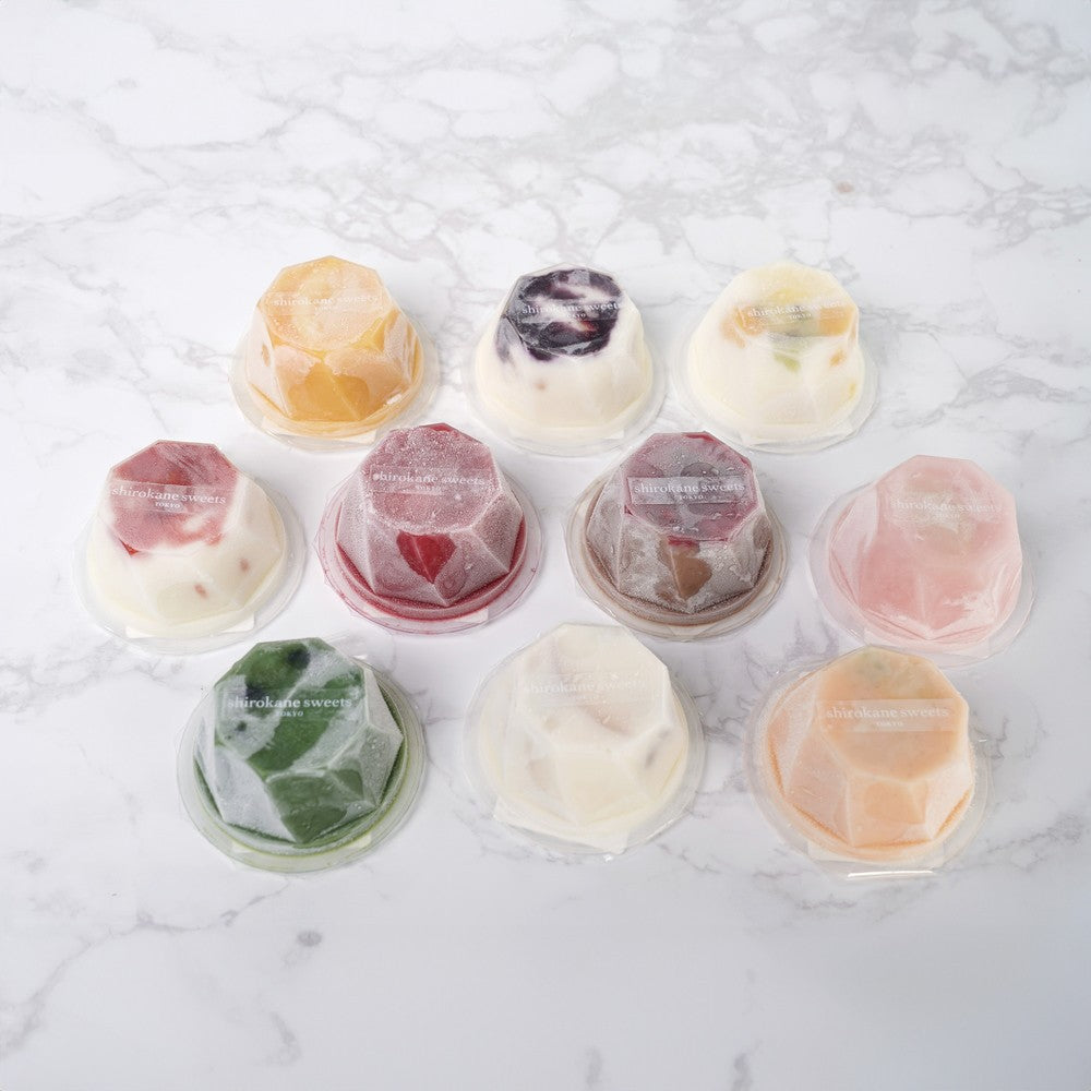 shirokane sweets TOKYOプレミアム手作りアイスクリーム　マンゴーオレンジ　３個入り　eギフト