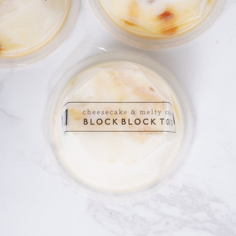 BLOCK BLOCK TOKYOBLOCK BLOCK TOKYOバスク手作りアイスクリーム（プレーン）3個入　eギフト